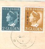 [Queen Wilhelmina Stamps of 1941 Overprinted "1947", Вид BK8]