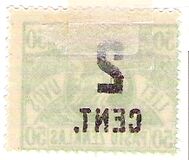 [Definitives Surcharged, type AO9]