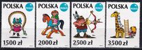 [International Philatelic Exhibition Polska '93 in Poznan'. Illustrations from Edward Lutczyn, veids DIJ]