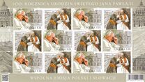 [The 100th Anniversary of the Birth of Pope John Paul II, 1920-2005 - Joint Issue with Slovakia, tip IGP]