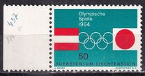 [Winter and Summer Olympic Games - Innsbruck 1964, Austria and Tokyo, Japan, タイプ ND]
