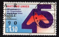 [The 45th Anniversary of UN, type FF]