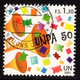 [The 50th Anniversary of the United Nations Postal Administration - UNPA, type OA]