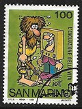 [School and Philately Sketches - By Benito Jacovitti, тып AJU]