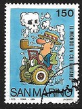 [School and Philately Sketches - By Benito Jacovitti, тып AJV]