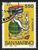 [School and Philately Sketches - By Benito Jacovitti, тып AJY]