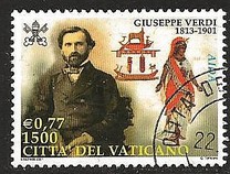[The 100th Anniversary of the Death of Guiseppe Verdi, 1813-1901, tip AOW]