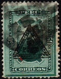 [Peru Postage Stamps Overprinted, Tipi AD4]