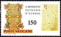 [The 1500th Anniversary of the Birth of The Saint Benedict of Nursias, type SN]