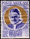 [The Beatification of Pope Pius X (1835-1914) 1951 - (Perf. 14 x 13½), type BW]