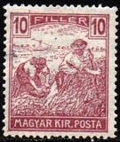 [Reaper - Inscription "MAGYAR KIR.POSTA", Typ AH14]
