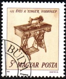 [The 125th Anniversary of the Singer Sawing Machine, type ETN]