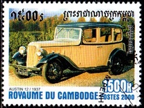 [International Stamp Exhibition "Espana 2000" - Madrid, Spain - Cars, 类型 BVL]
