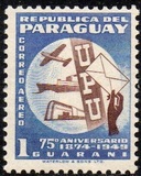 [Airmail - The 75th Anniversary of U.P.U., type MU3]