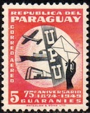 [Airmail - The 75th Anniversary of U.P.U., type MU4]