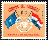 [Airmail - The 50th Anniversary of U.N.O., type PG]