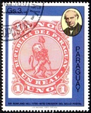 [The 100th Anniversary of the Death of Rowland Hill, 1795-1879 - Paraguay Stamps, Scrivi CEB]