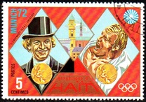 [Airmail - Olympic Games - Munich, Germany - Gold Medal Winners, Tipe PO]