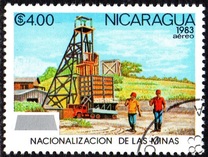 [Airmail - Nationalization of Mines, type BJP]