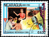[Airmail - Nicaragua-Cuba Solidarity, type BKI]