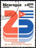 [Airmail - The 25th Anniversary of Cuban Revolution, type BKN]