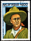 [Airmail - The 50th Anniversary of the Death of Augusto Cesar Sandino, 1895-1934, type BKY]