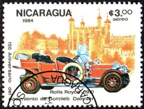 [Airmail - The 150th Anniversary of the Birth of Gottlieb Daimler, 1834-1900 - Vintage Cars, type BMH]