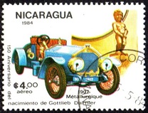 [Airmail - The 150th Anniversary of the Birth of Gottlieb Daimler, 1834-1900 - Vintage Cars, type BMI]