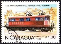 [The 100th Anniversary of Nicaraguan Railroads - The 150th Anniversary of German Railroads, type BOT]