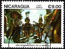 [Airmail - International Musical Year, typ BPW]