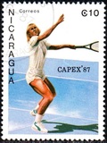 [International Stamp Exhibition "CAPEX '87" - Toronto, Canada - Tennis Players, type BWM]
