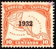 [Stamps of 1924 & 1926 Overprinted 1932, type DK3]