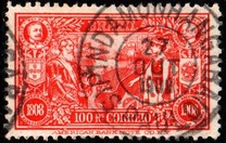 [The 100th Anniversary of the Opening of Brazilian Port, type BX]