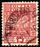 [Coat of Arms of Poland - Vertical Lines in Background, වර්ගය CL2]