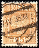 [Coat of Arms of Poland - Vertical Lines in Background, වර්ගය CL4]