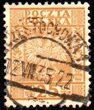 [Coat of Arms of Poland - Vertical Lines in Background, වර්ගය CL4]