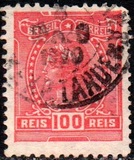 [Libertas - Inscription "BRAZIL CORREIO", type CF]