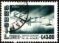 [Airmail - The 50th Anniversary of the Dumont's First Heavier-than-air Flight, type AGL]
