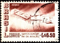 [Airmail - The 50th Anniversary of the Dumont's First Heavier-than-air Flight, type AGO]