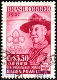 [Airmail - The 100th Anniversary of the Birth of Lord Baden-Powell, 1857-1941, Tipo AGW]