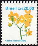 [ Flora brasiliana - Emissioni del 1989 ma con valuta espressa in Cr$, Scrivi CKJ]