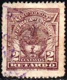 [Late Fee Stamps - Coat of Arms, type GF]