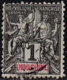 [Inscription: "INDO-CHINE" - Colored Paper, type C]