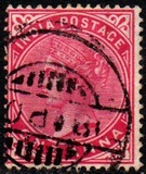 [Regina Vittoria - Filigrana: Stella singola - Stampatore:  De la Rue & C. Srl, Londra, Scrivi Q1]
