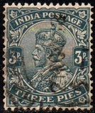 [King George V, 1865-1936 - Stamps of 1911-1926 with New Watermark, प्रकार XAV2]