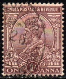 [King George V, 1865-1936 - Stamps of 1911-1926 with New Watermark, प्रकार XAX3]