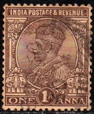 [King George V, 1865-1936 - Stamps of 1911-1926 with New Watermark, प्रकार XAX3]