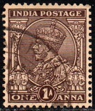 [King George V, 1865-1936 - Inscription "INDIA POSTAGE", type XBY]