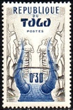 [Issues of 1957 Overprinted "REPUBLIQUE AUTONOME DU TOGO", type BV]