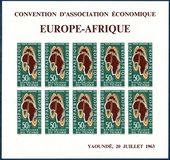 [Airmail - European-African Economic Convention, Tipi AT]
